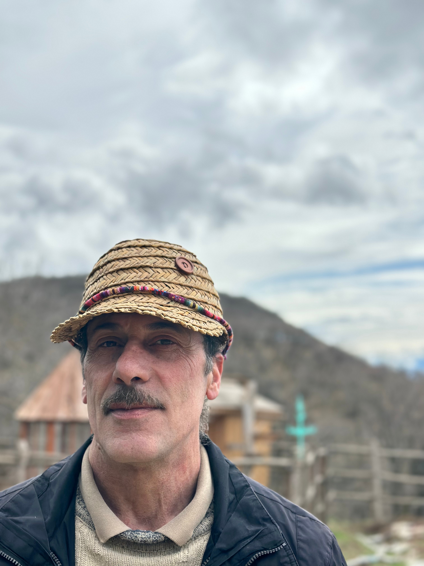 Straw cap "Ipolite"