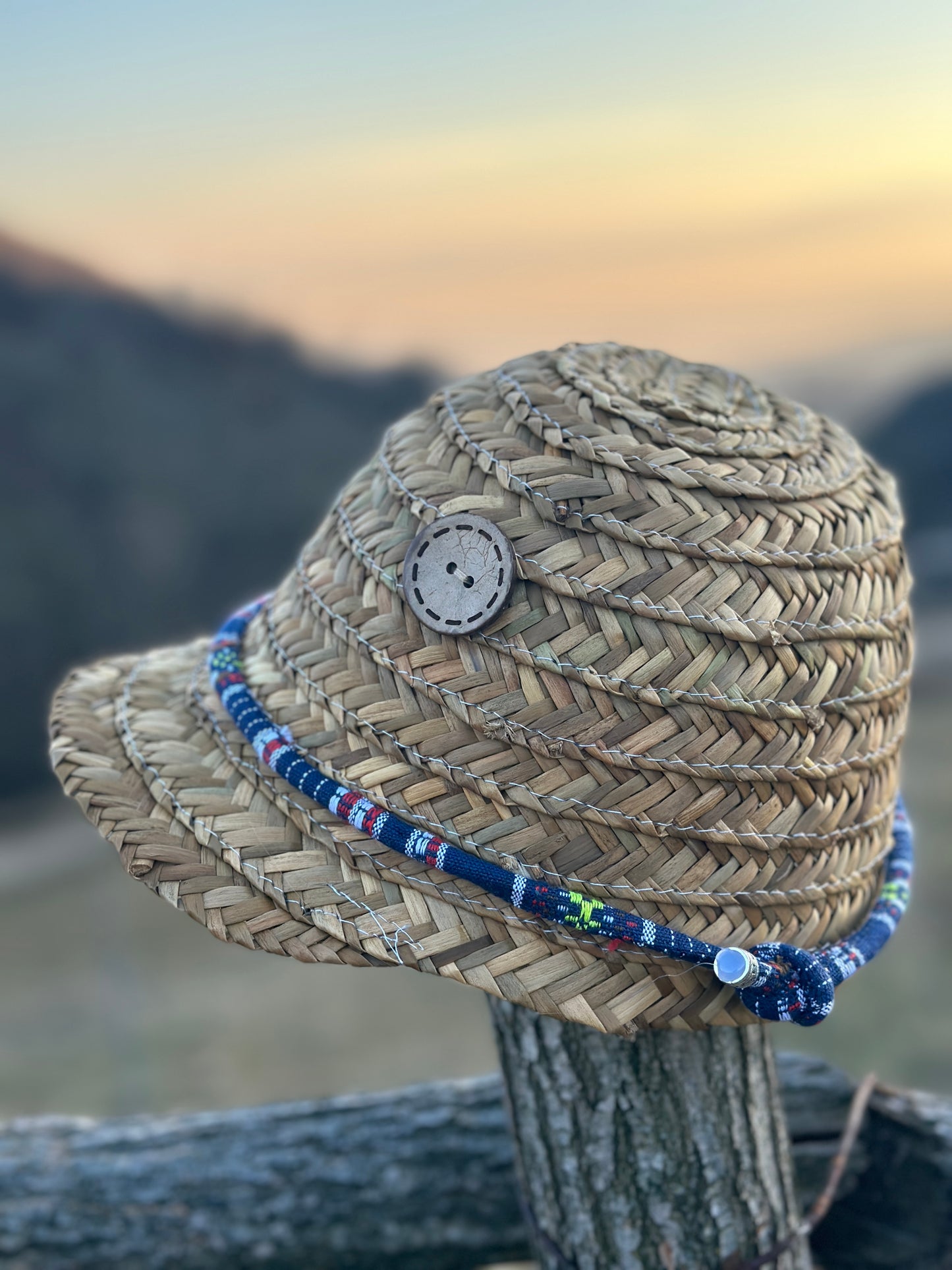 Straw cap "Ipolite"