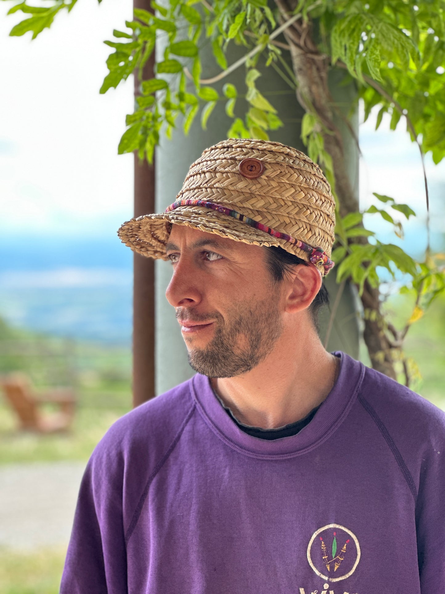 Straw cap "Ipolite"