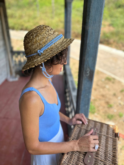Straw hat "Zurikela"