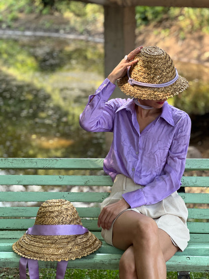 Straw hat "Zurikela"
