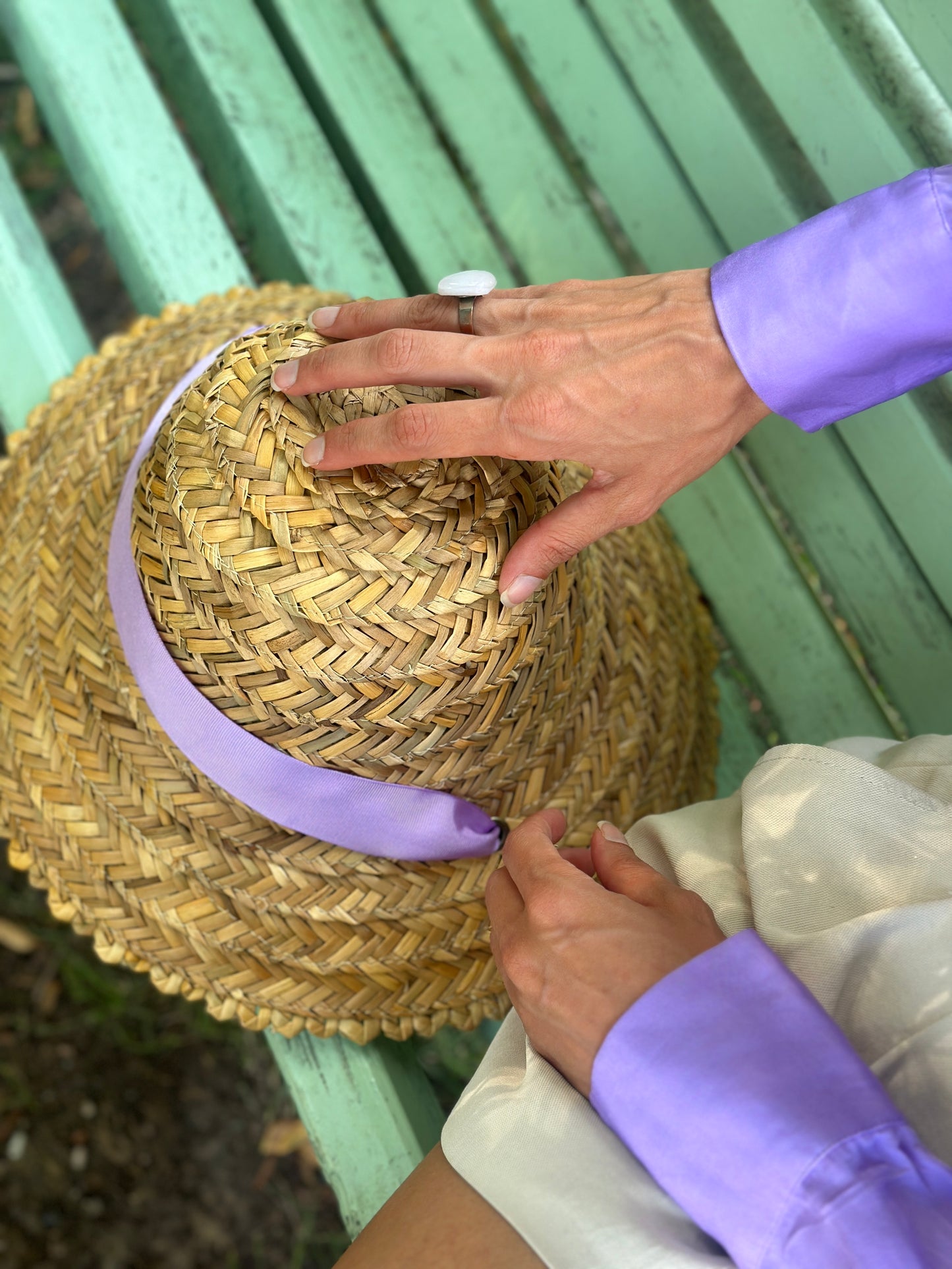 Extra ribbon for straw hat "Sophiko"