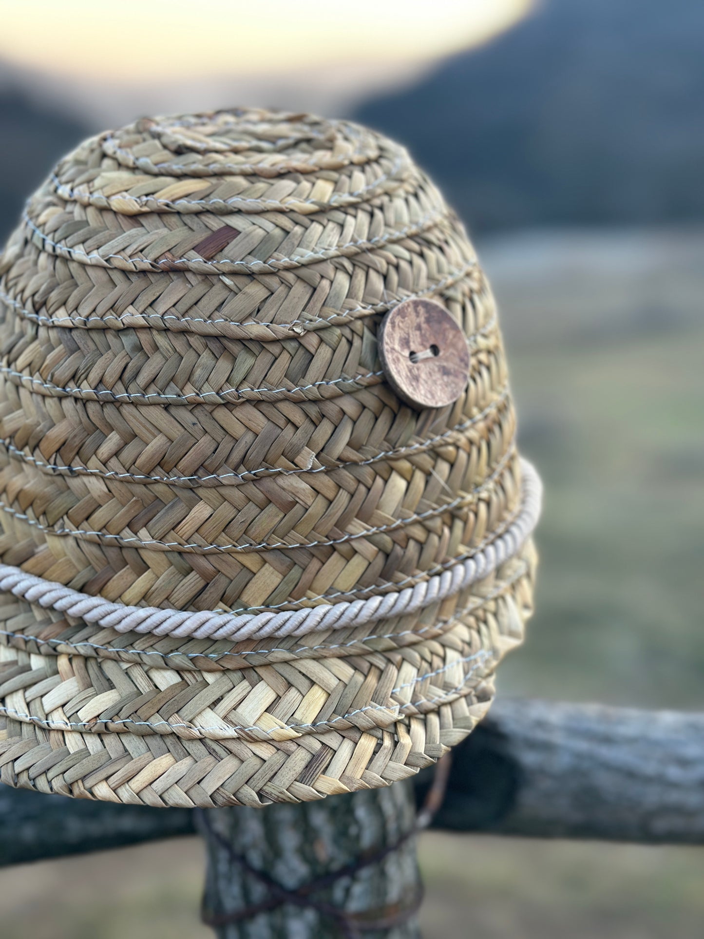 Straw cap "Ipolite"