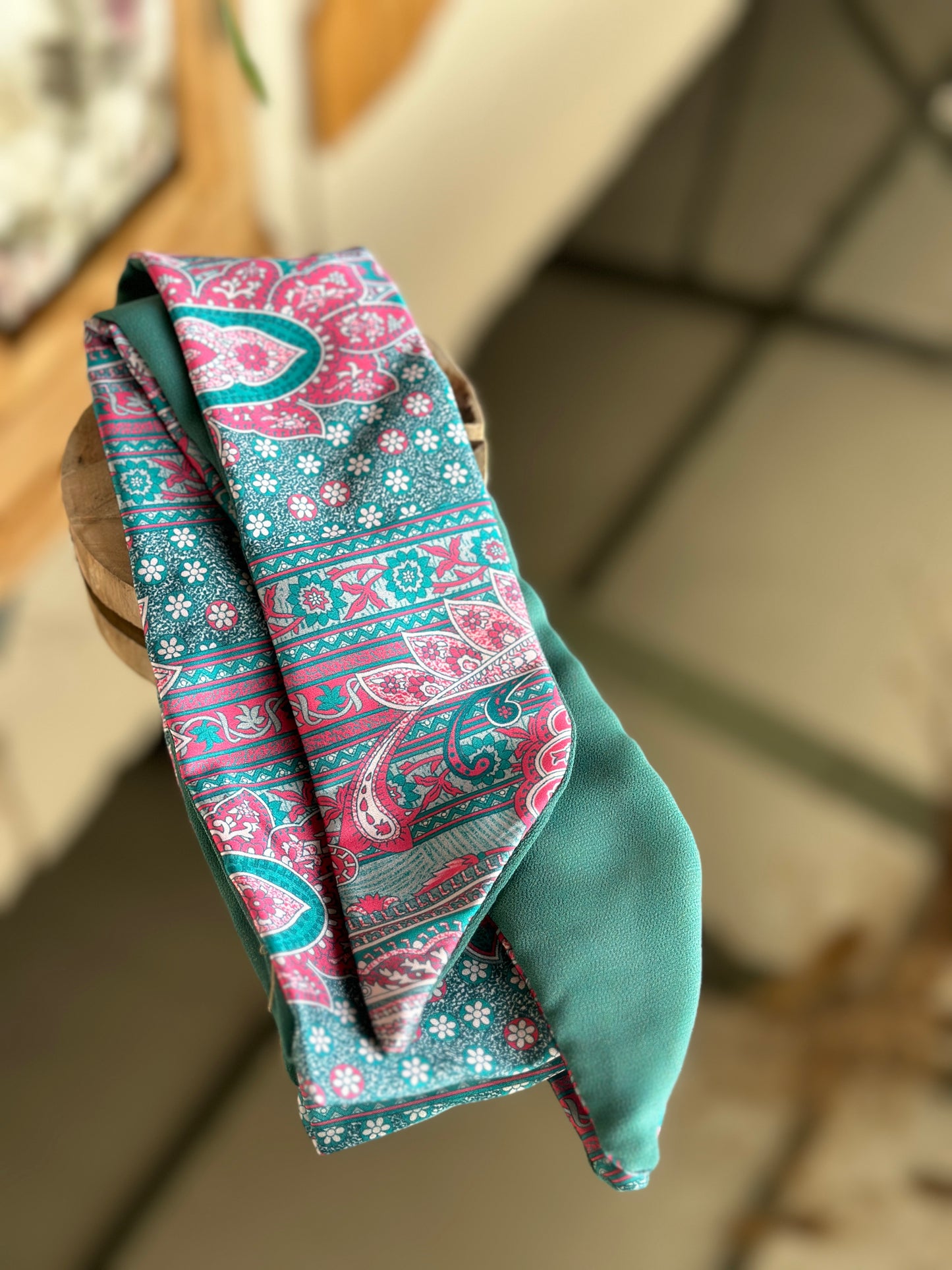 Extra scarf for straw hat "Manoni"