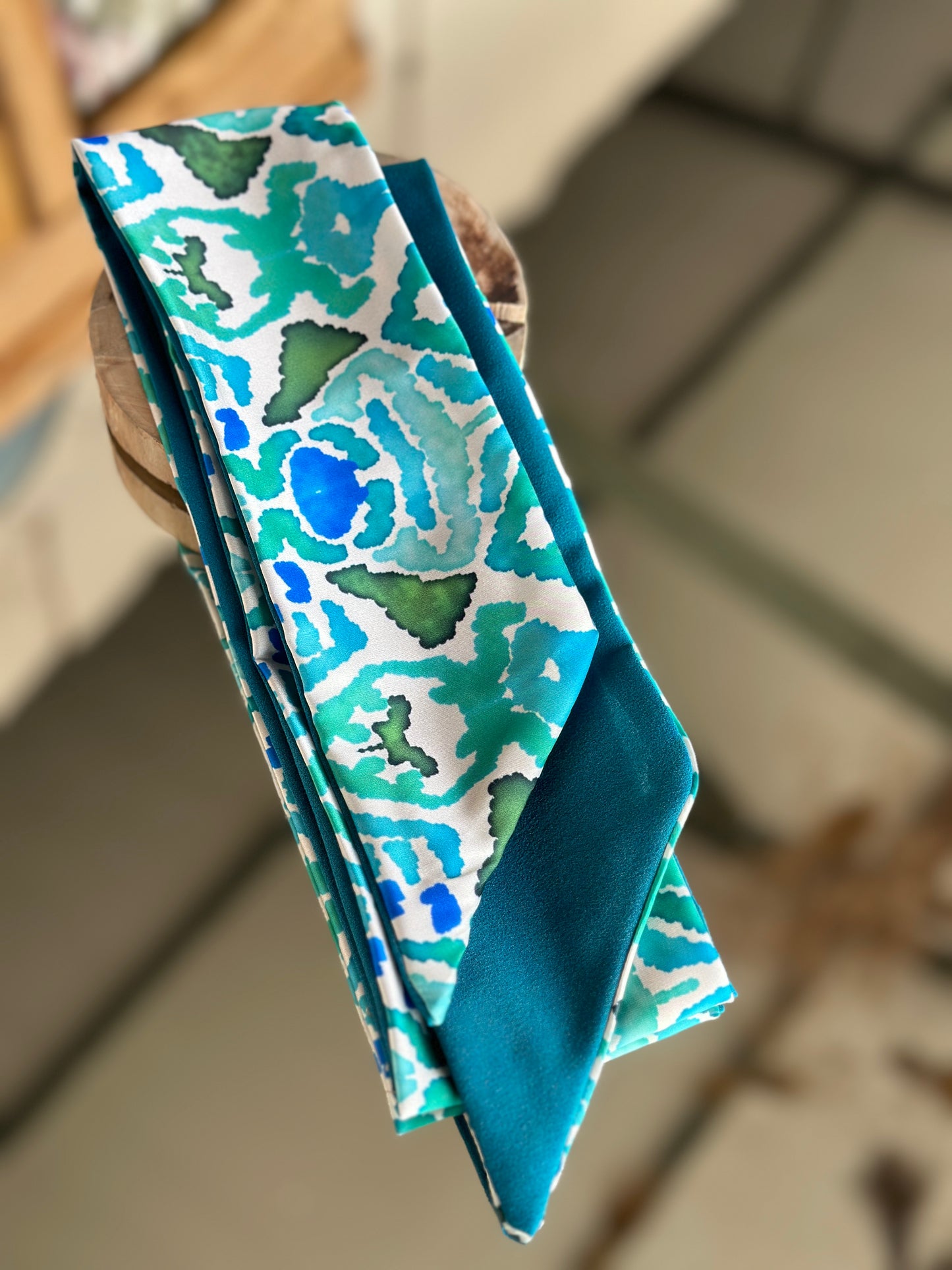 Extra scarf for straw hat "Manoni"