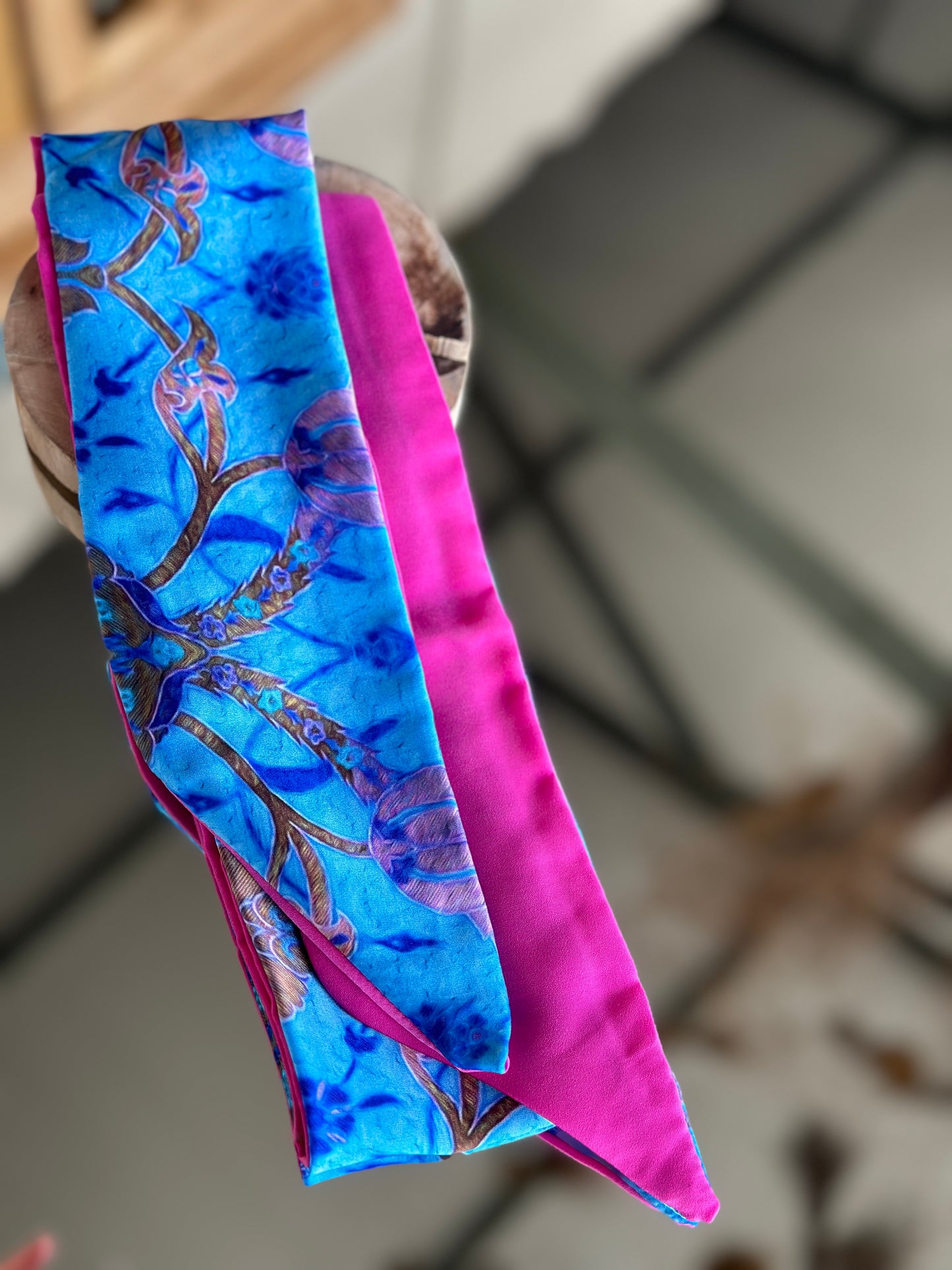 Extra scarf for straw hat "Manoni"