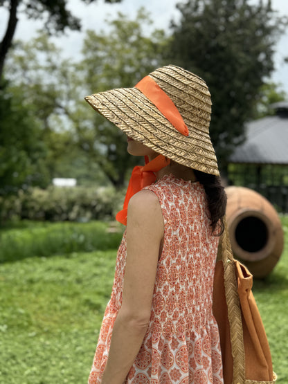 Straw hat 'Sophiko'