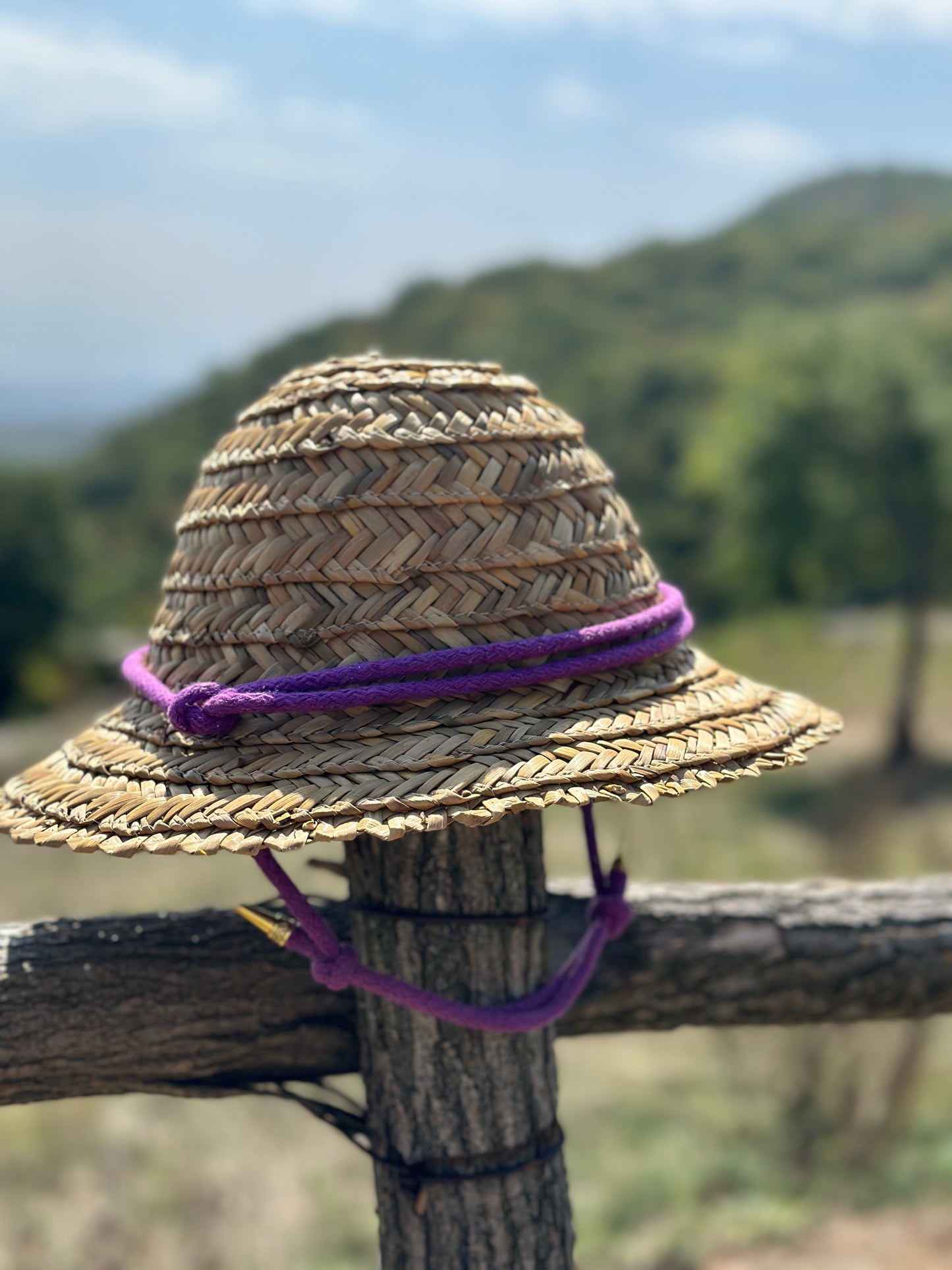 Straw hat "Zurikela"