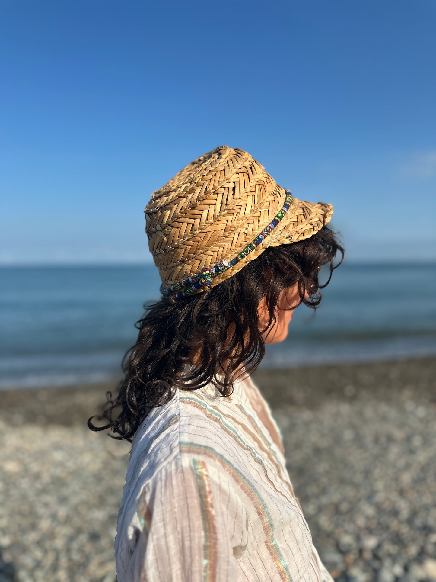 Straw cap "Ipolite"