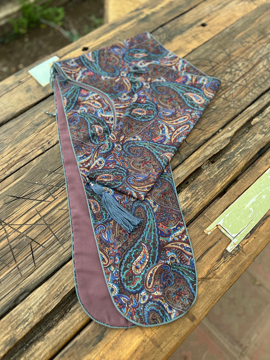 Handmade Silk Kabalakhi – Unisex Hooded Scarf by Moikhvie Kabalakhi