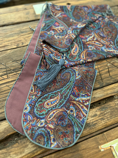 Handmade Silk Kabalakhi – Unisex Hooded Scarf by Moikhvie Kabalakhi