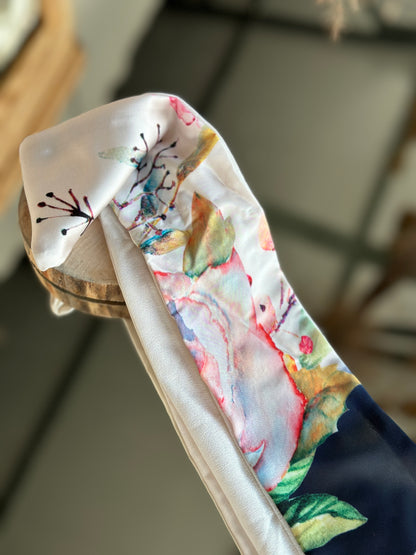 Extra scarf for straw hat "Manoni"