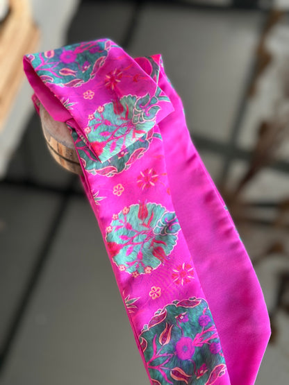 Extra scarf for straw hat "Manoni"