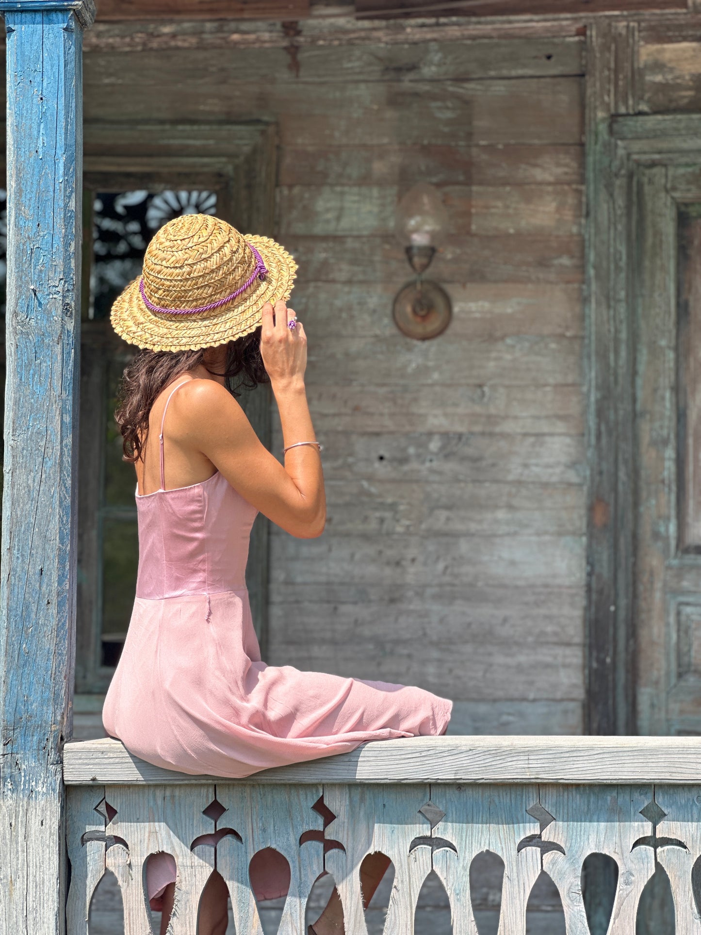 Straw hat "Zurikela"